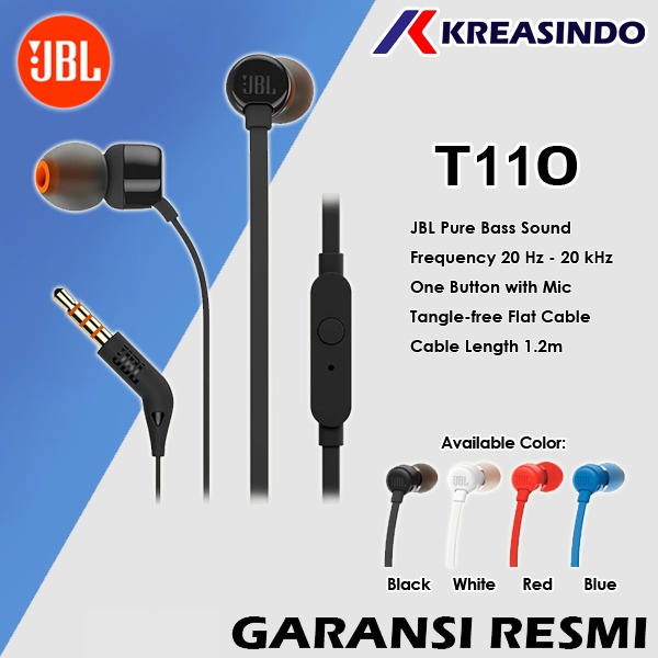 Jbl best sale t110 shopee