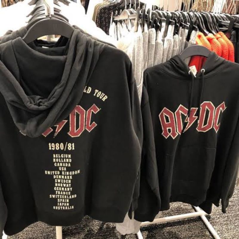 Ac dc hoodie online h&m