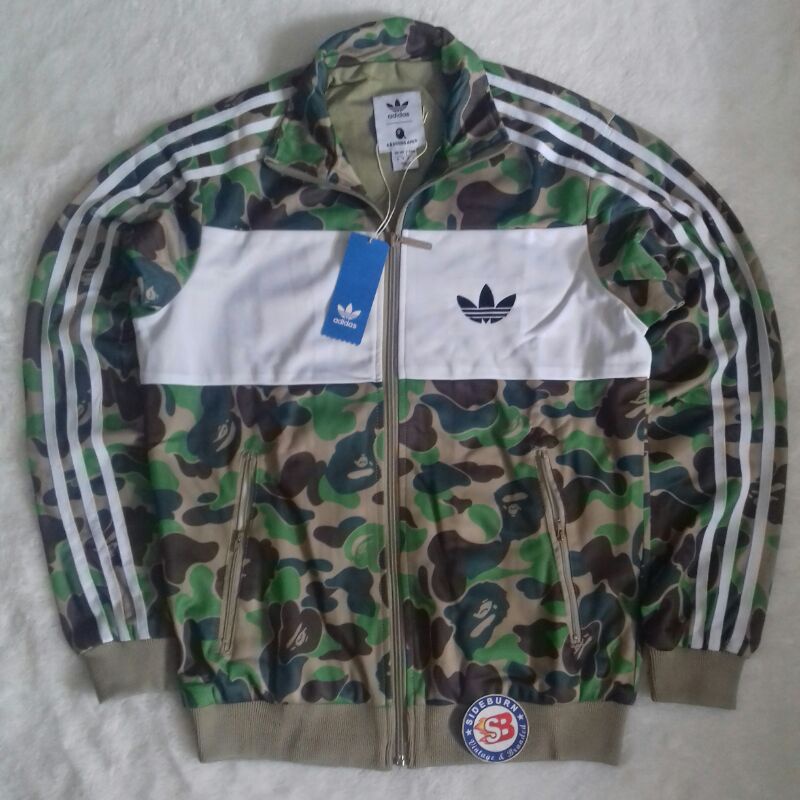 Jaket store adidas bape