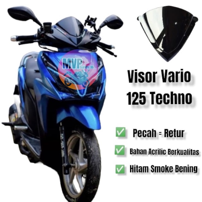 Windshield vario store 125 old