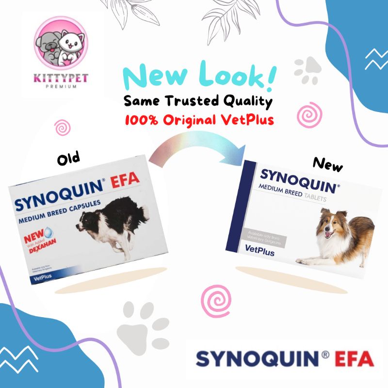 Synoquin efa medium breed 120 tablets sale