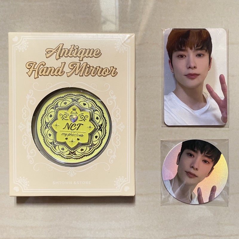 Jual [Official] JENO JAEHYUN Antique Hand Mirror NCT 127 free 