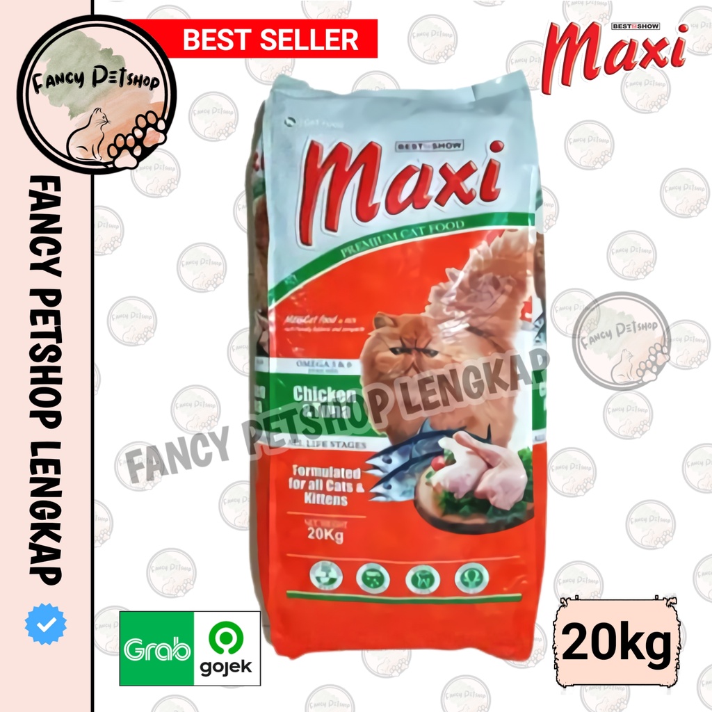 Maxi premium best sale cat food