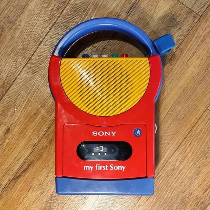 Jual My First Sony Tcm 4500 Kondisi Off / Walkman Tape Pemutar Kaset Pita |  Shopee Indonesia