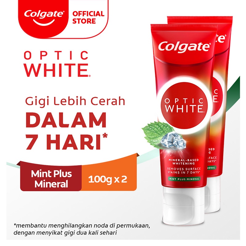 Colgate Optic White Mint Plus Mineral - 口臭防止