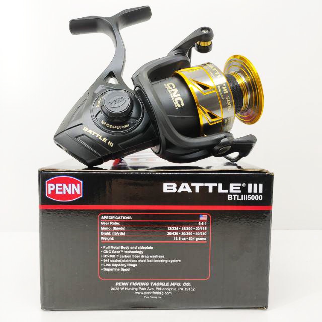 Penn PENN Battle II  III Spinning Fishing Reel (All Models  Sizes) 