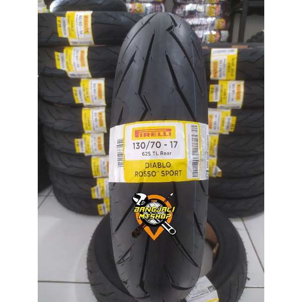 Jual ban pirelli diablo rosso sport 130 70 ring 17 Shopee Indonesia