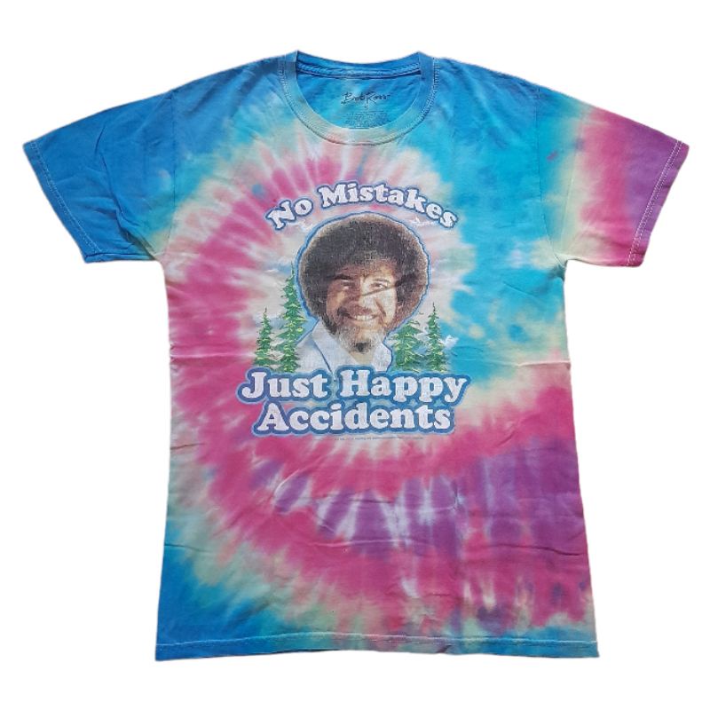 no mistakes just happy accidents shirt tie dye