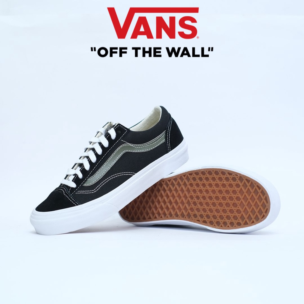 Jual Vans Style 36 Vintage Sport Black De Blanc Original | Shopee