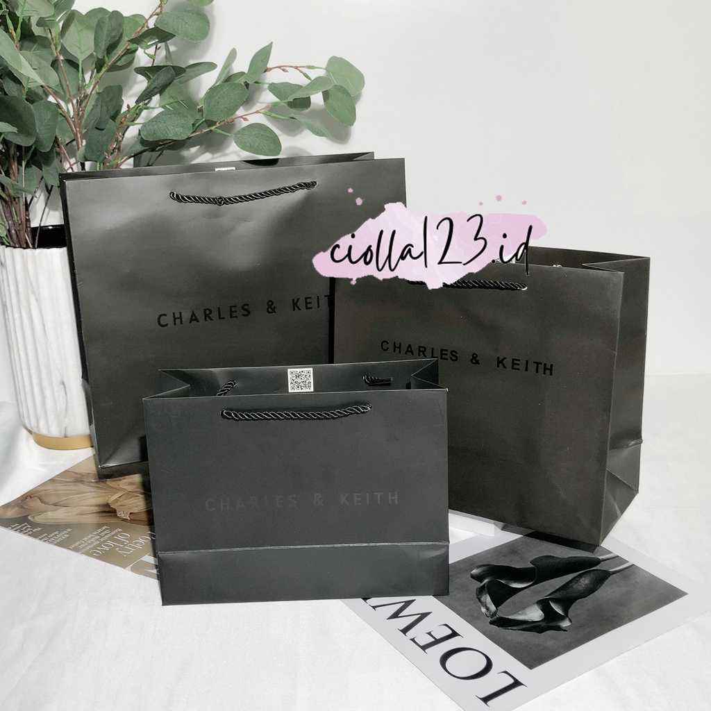 Jual paper bag charles best sale and keith