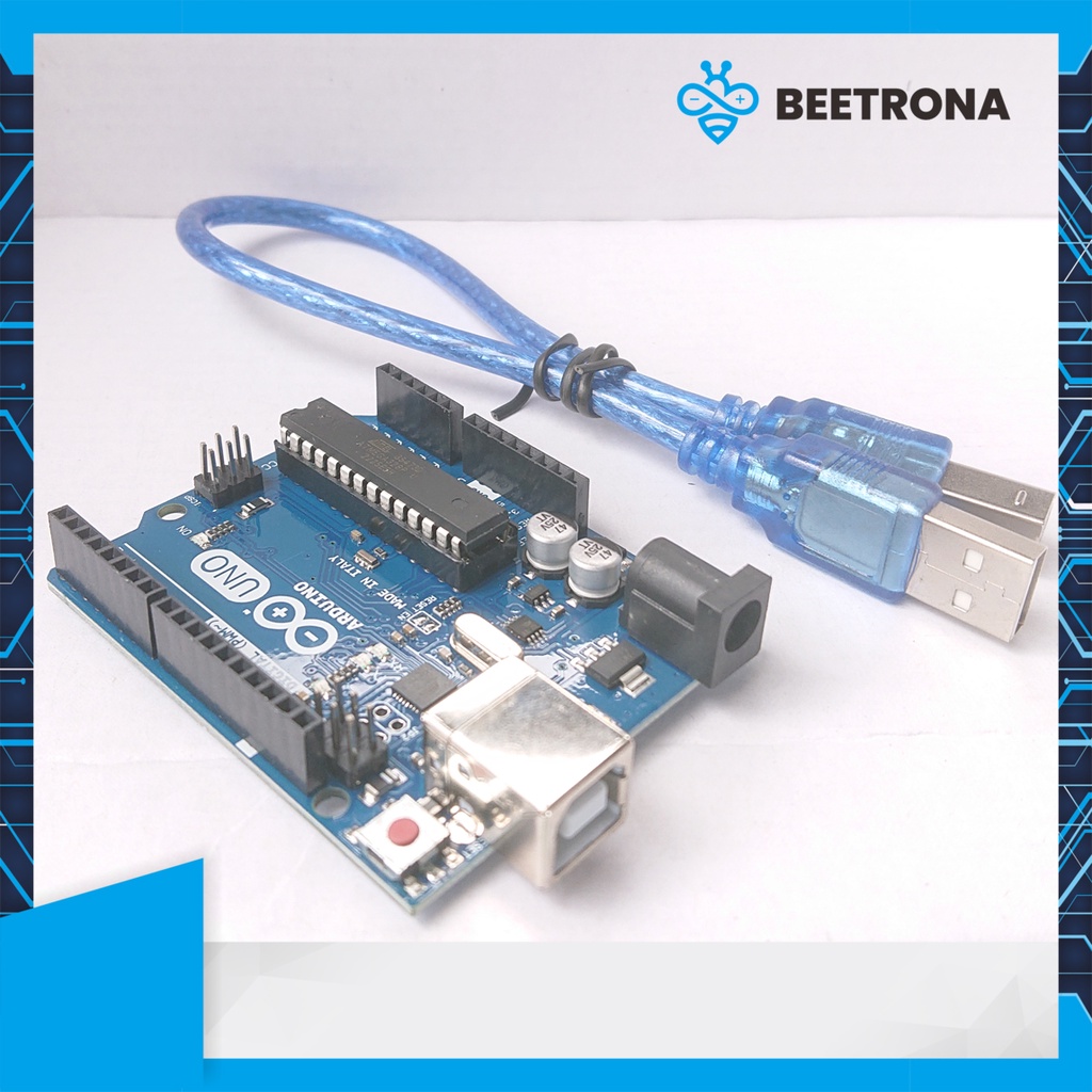 Arduino UNO R3 Compatible DIP 16u2 w/ Cable