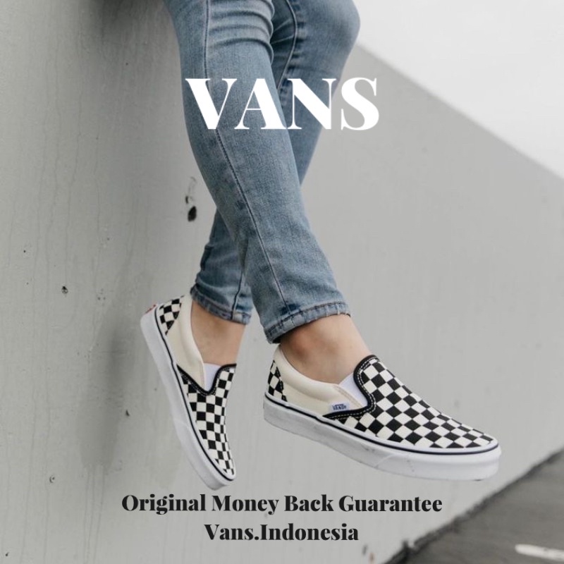 Vans slip clearance on checkerboard indonesia