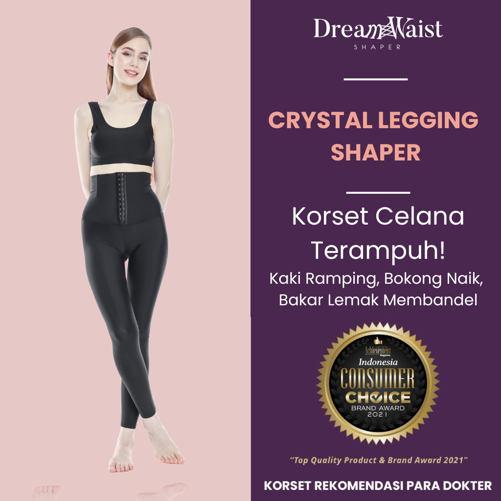 DreamWaist - Crystal Body Shaper - Korset Full Body Pembakar Lemak - Korset  Seluruh Badan Pasca Melahirkan