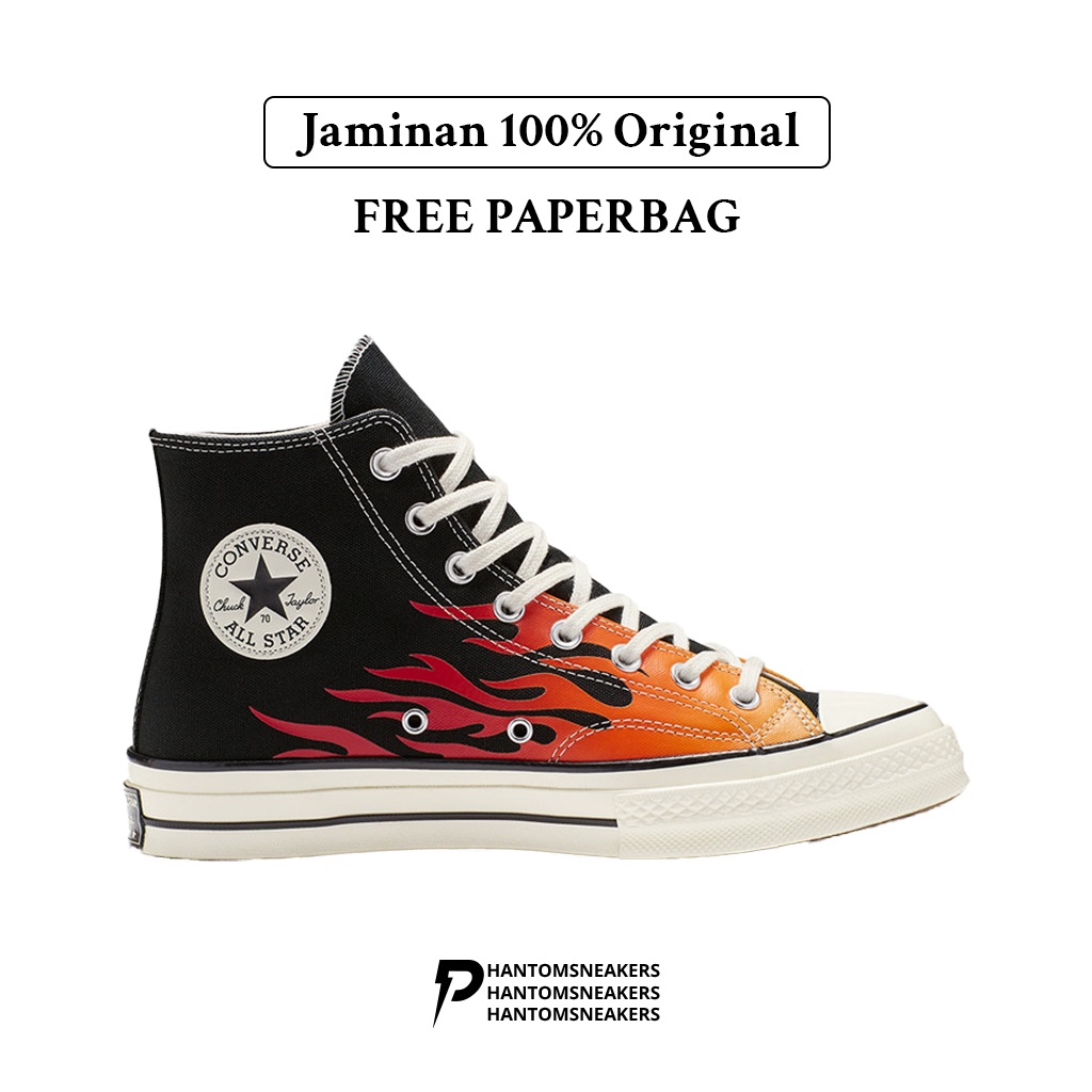 Converse best sale 70s flame