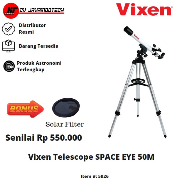 Vixen space eye store 50mm telescope 32751