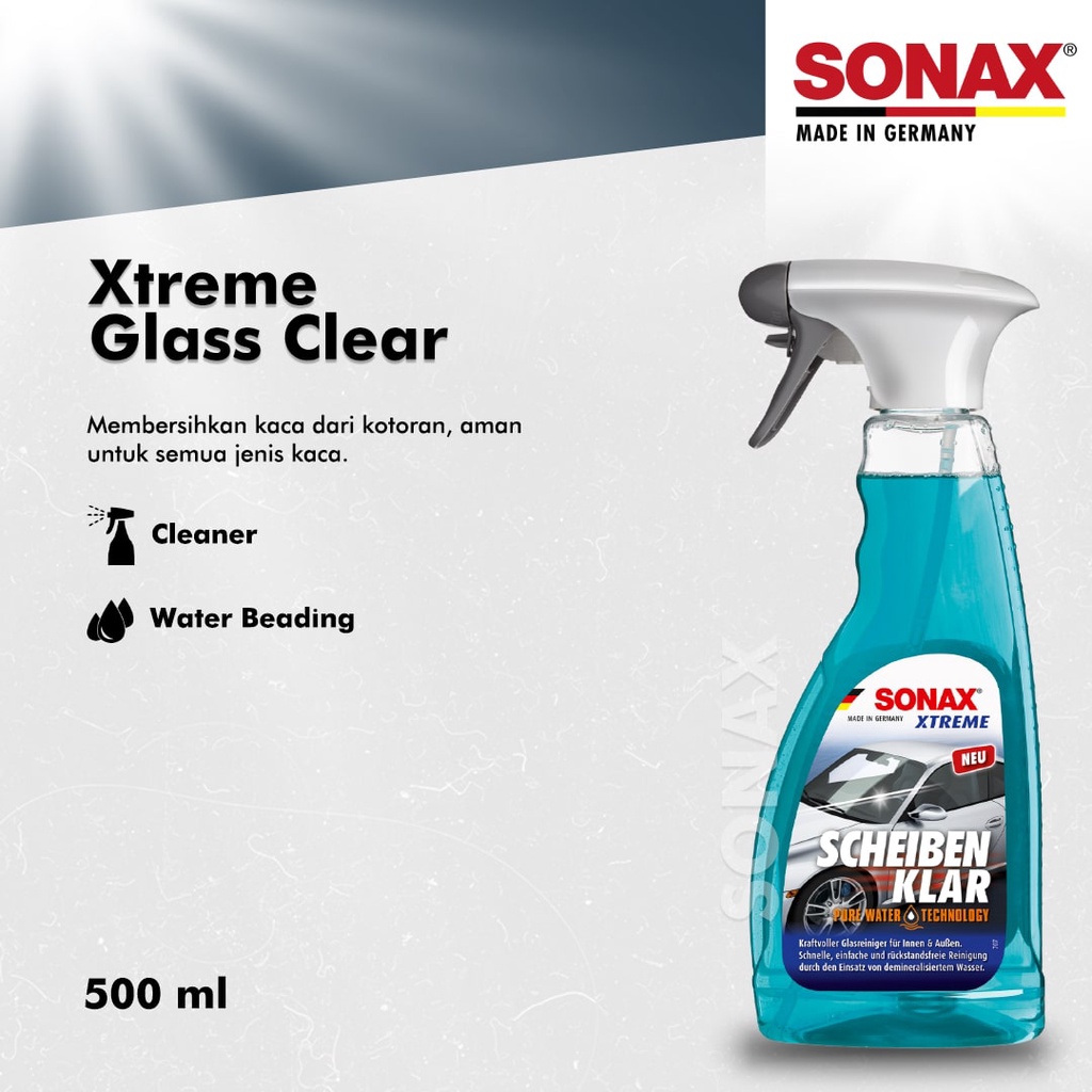 Jual Sonax Xtreme Glass Clear 500 ml