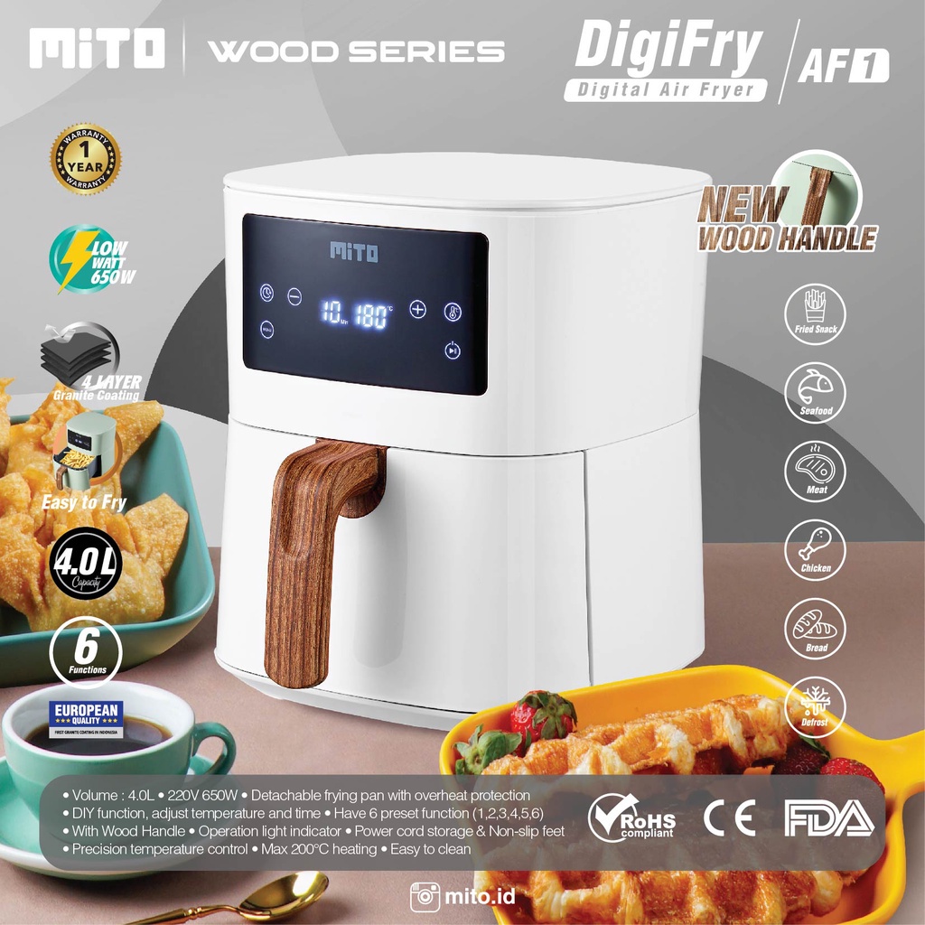 Air fryer rendah deals watt