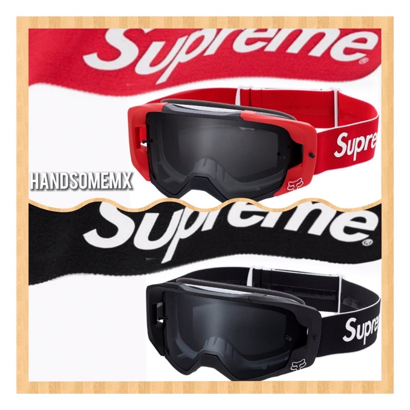 Supreme HONDA FOX Racing Vue Gogglesゴーグル（Supreme clearance  