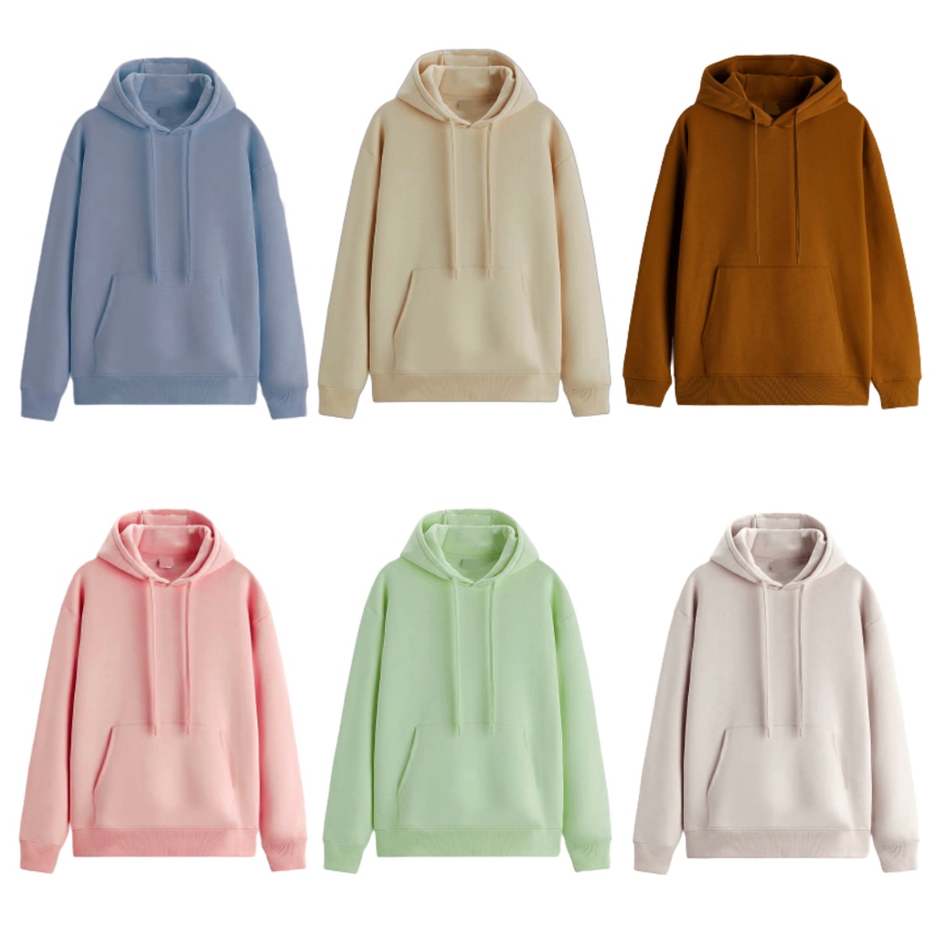 Jual STILFY Sweater Hoodie Polos Hoodie Sweater Unisex Pria Wanita