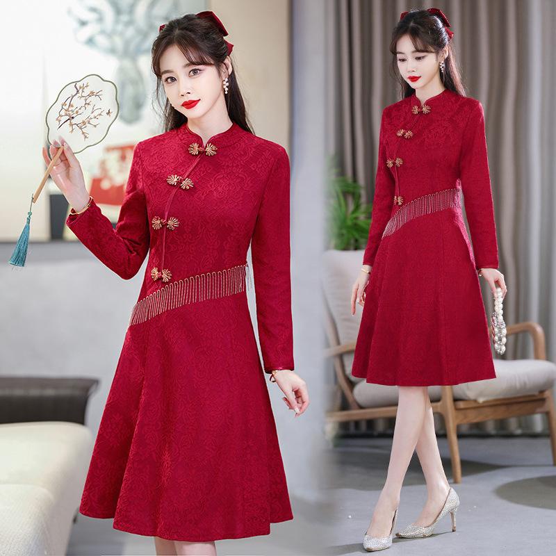 Cheongsam dress shopee sales