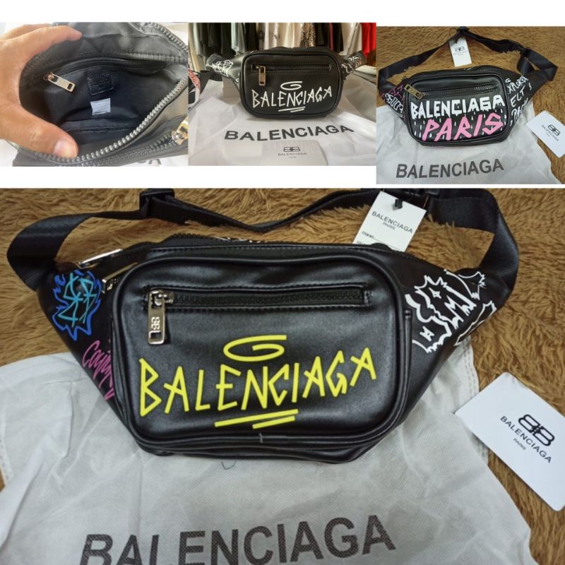 Harga waist bag balenciaga original sale