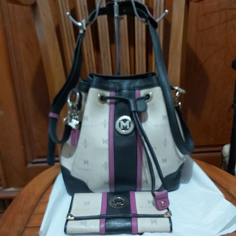 Tas serut / bucket metro city kulit asli original