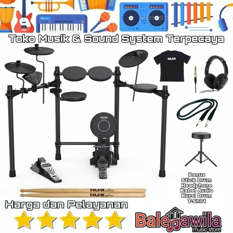 Nux deals drum elektrik