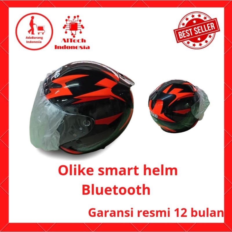 Helm sepeda hot sale bluetooth