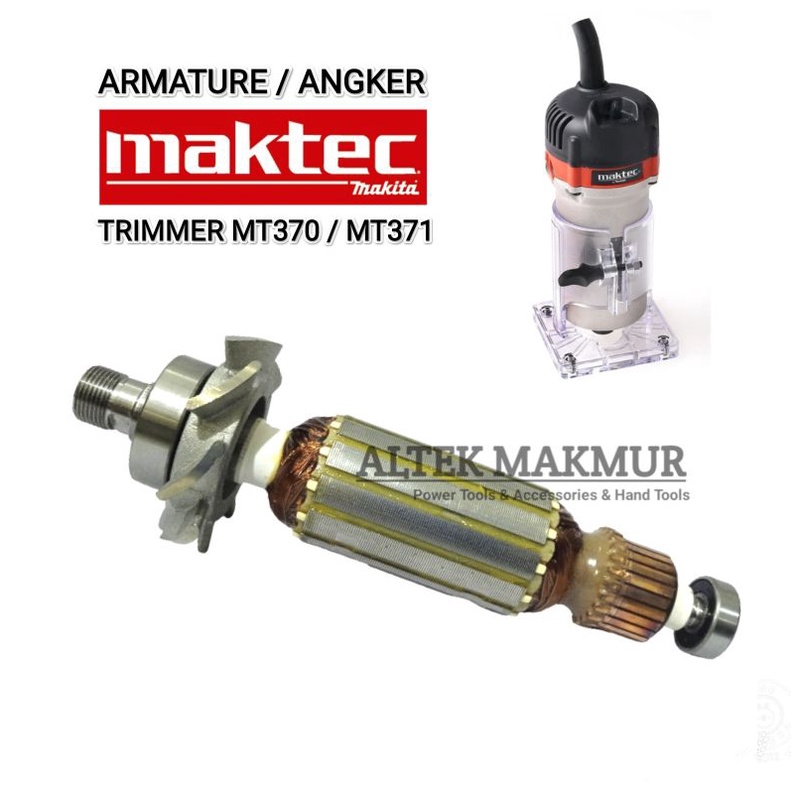 Jual Sparepart Armature Mesin Trimmer Maktec MT370 MT371