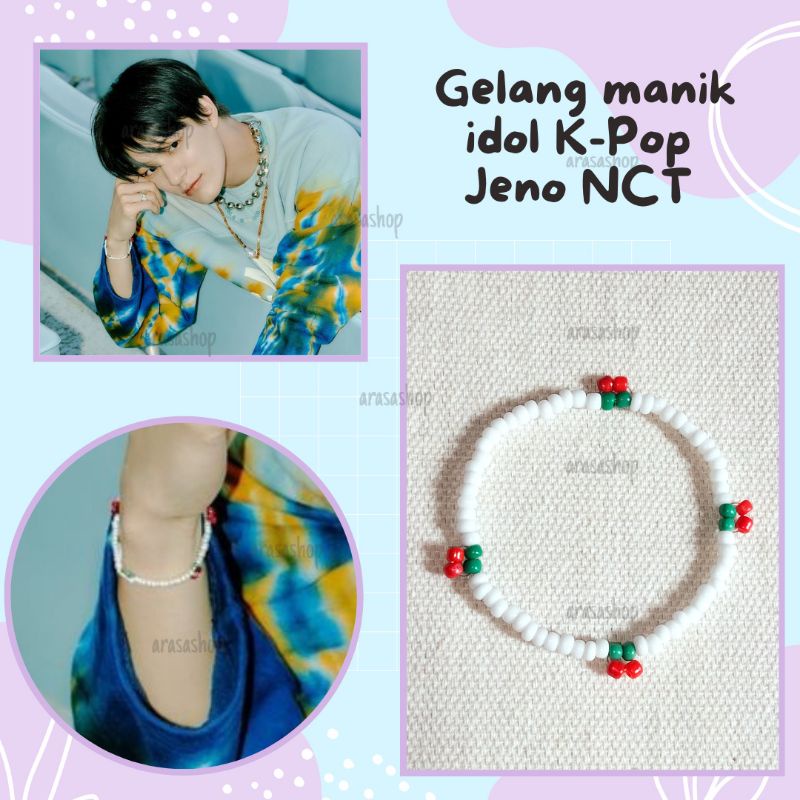 NCT Dream Jaemin Bracelet - Gelang Jaemin NCT Dream - KPOP Style - Gelang  Manik Beads