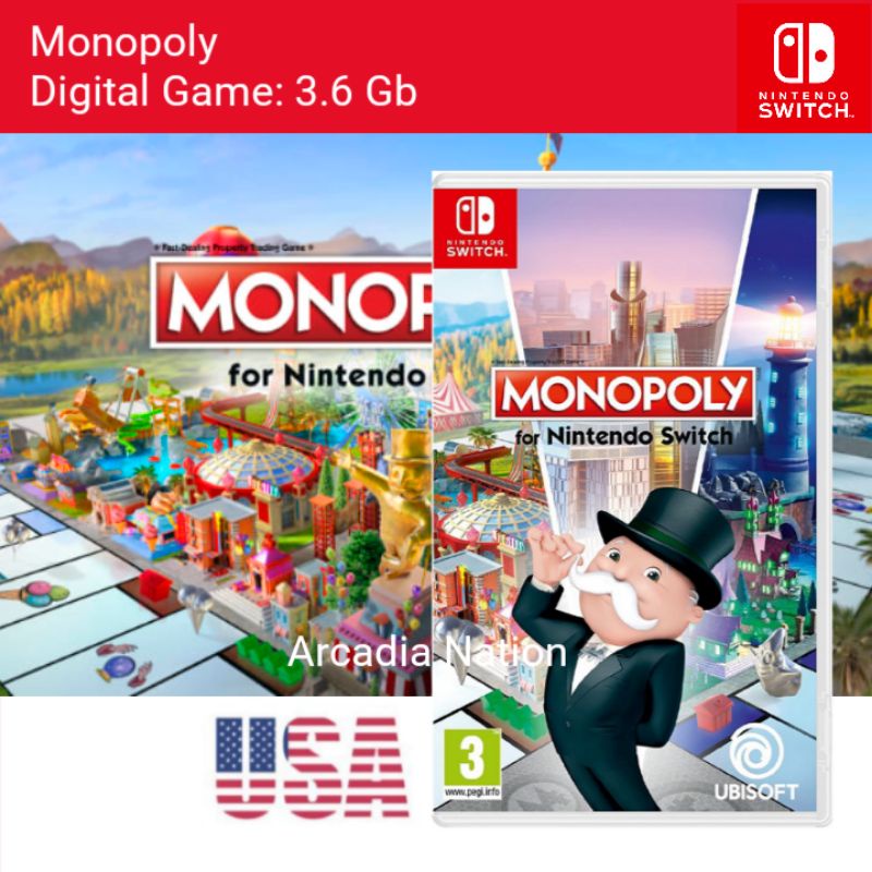 Monopoly switch hot sale digital