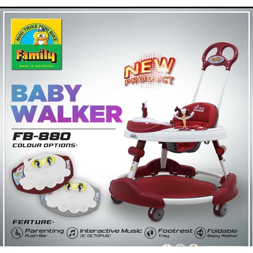 Baby walker family deals music