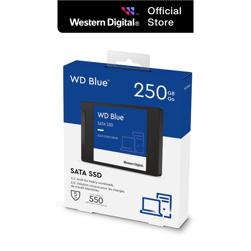 Wd blue 3d hot sale nand 250gb