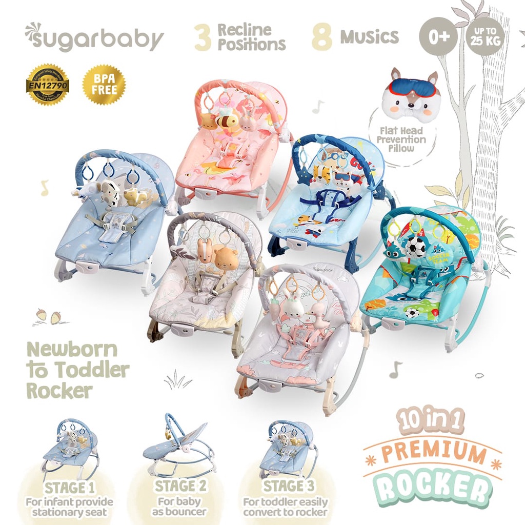 Baby cheap bouncer sugar