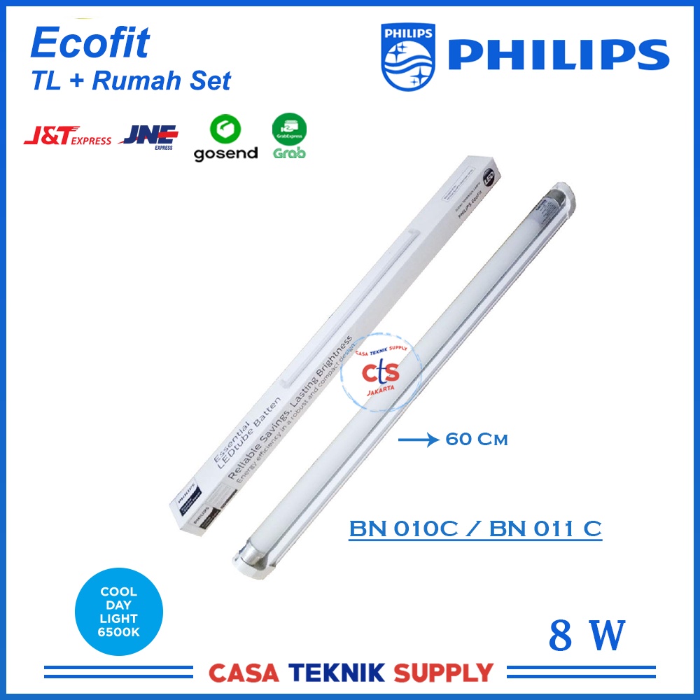 Lampu on sale tube led