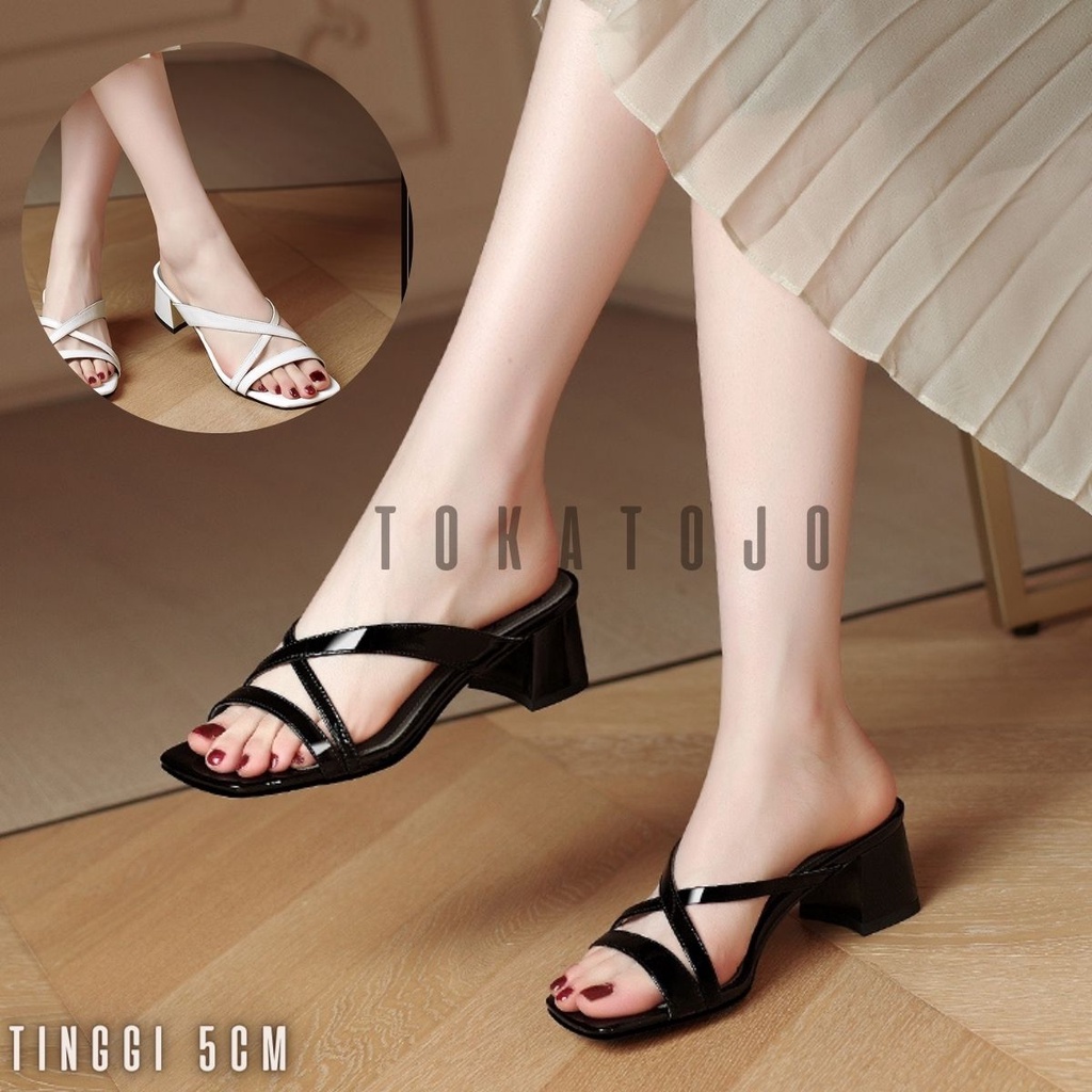 Sandal high heels hot sale terbaru