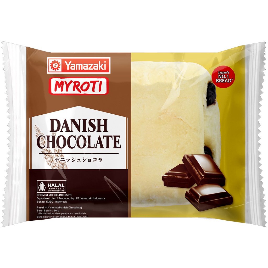 Jual YAMAZAKI MYROTI Roti pastry Danish Chocolate Shopee Indonesia