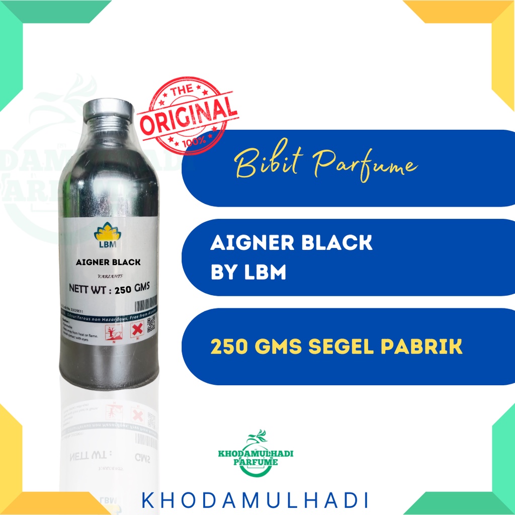 Jual AIGNER BLACK BIBIT PARFUM BY LBM 250 GMS 100 ORIGINAL SEGEL