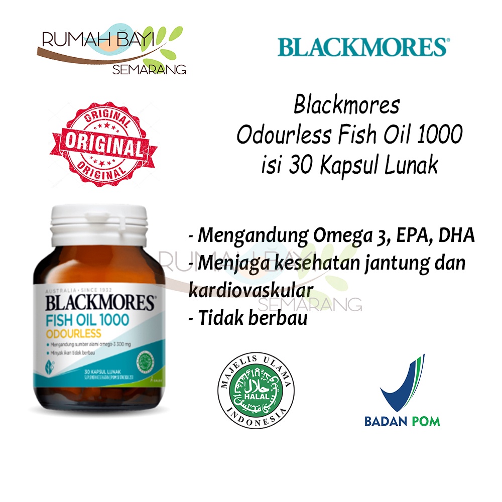 Khasiat blackmores hotsell fish oil