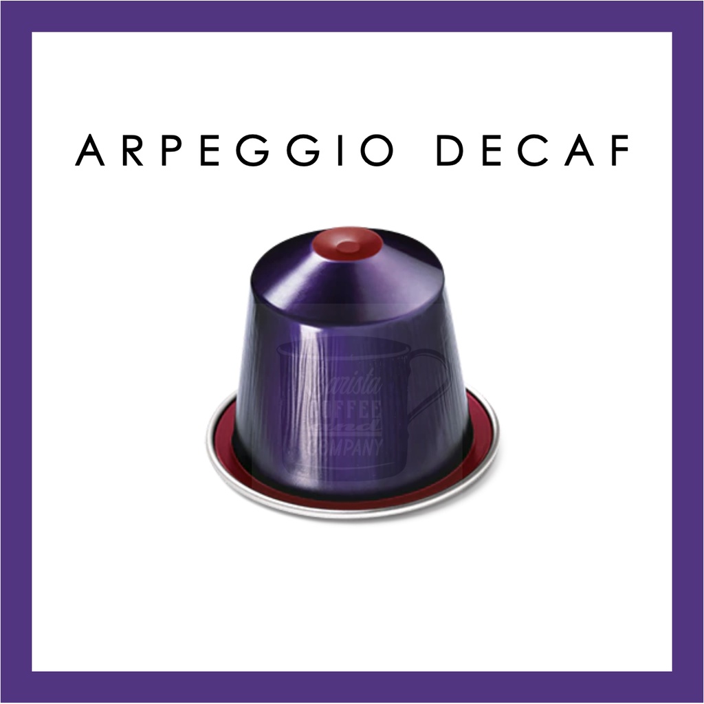 Nespresso hotsell arpeggio decaf