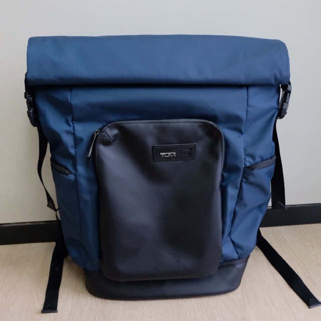 Tumi griffin roll top backpack sale