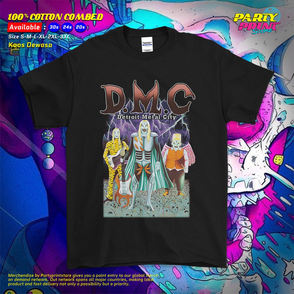 Jual Partyprintstore Kaos Pria Anime Manga Detroit Metal City DMC #2 |  Shopee Indonesia