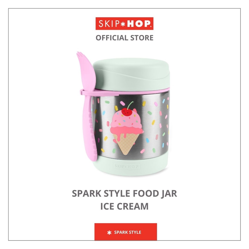 Ice Cream Spark Style Food Jar - Ice Cream