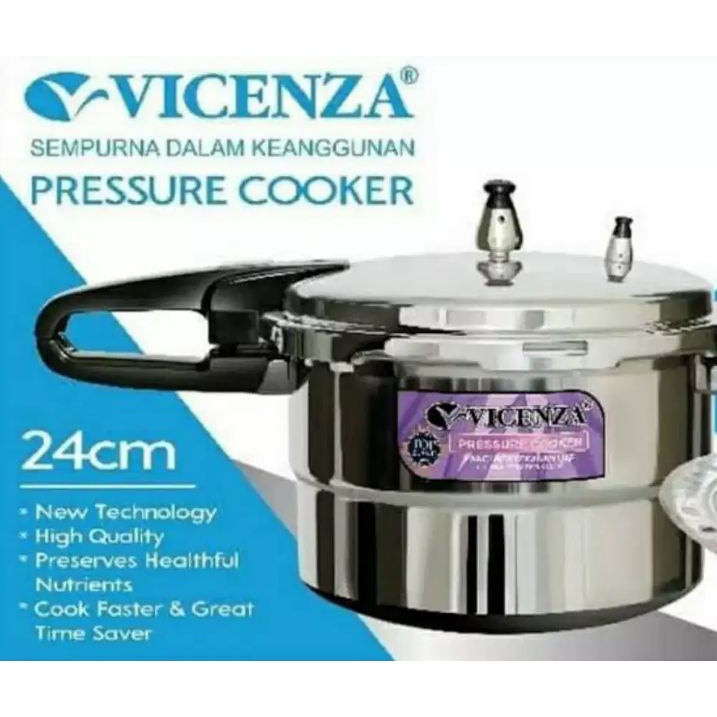 Jual VICENZA Panci Presto 8 Liter Presto Vicenza V 324 Pelunak