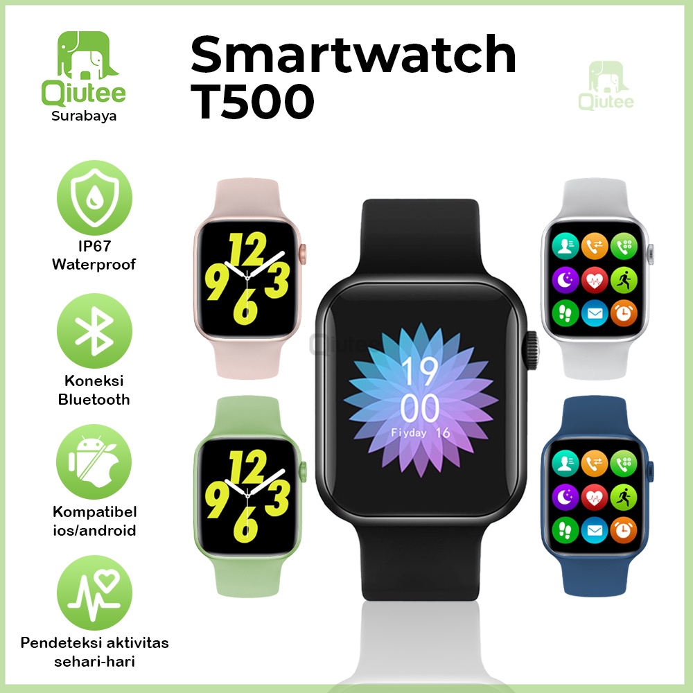 Jam discount smartwatch t500