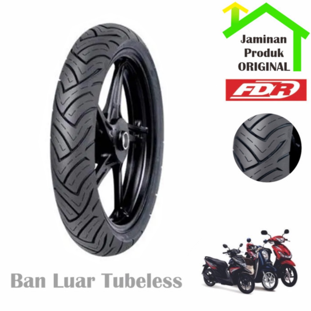 Jual FDR Sport XR EVO Ban Luar Tubeless Motor Matic 80 90 100 110